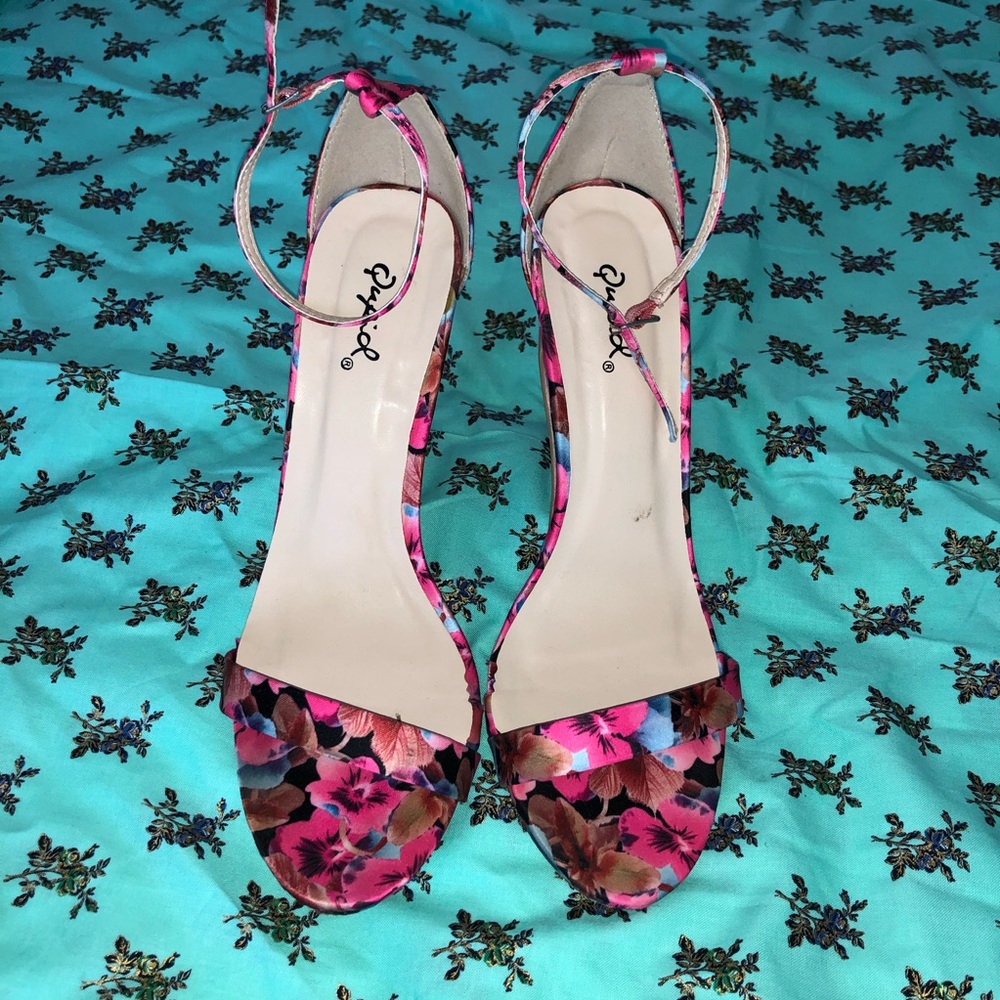 💐floral heels